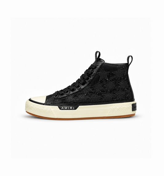 AMIRI USA MUJER STAR HIGH BLACK SNEAKERS