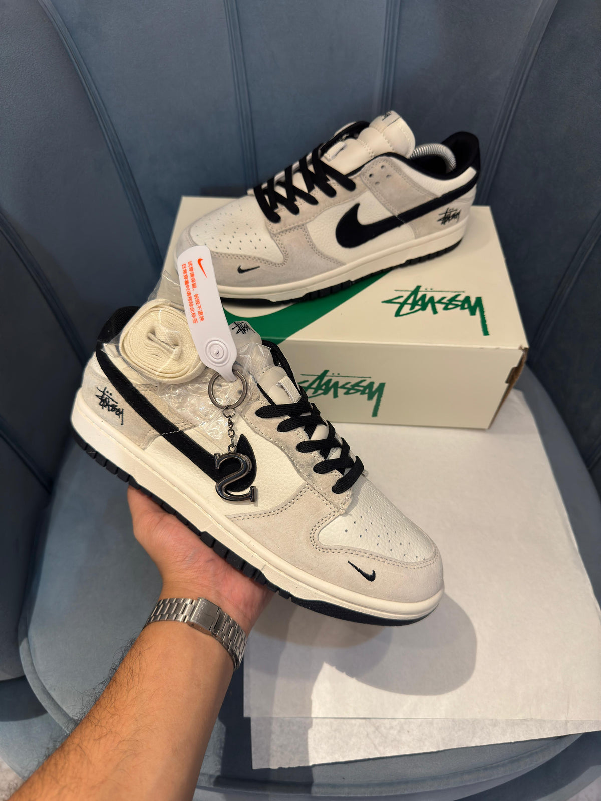 NIKE SB DUNK STUSSY BLACK