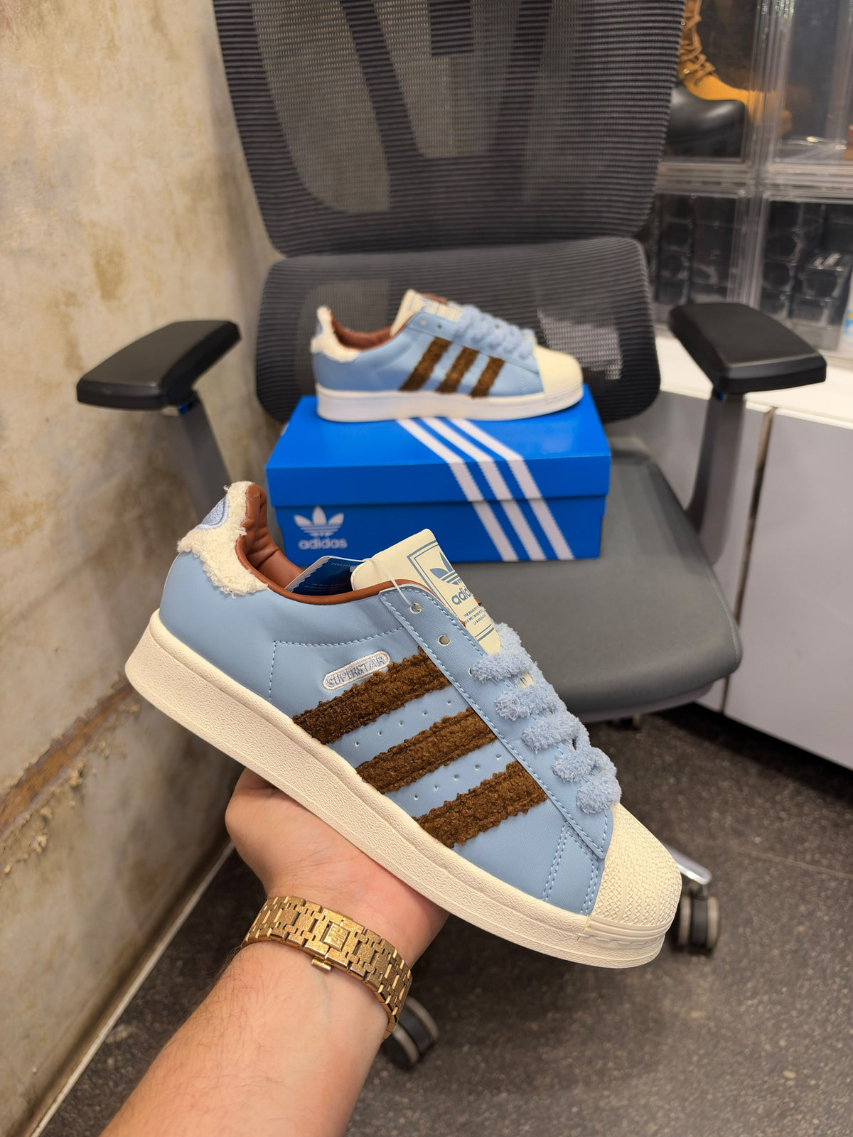 ADIDAS SUPERSTAR W WONDER BLUE