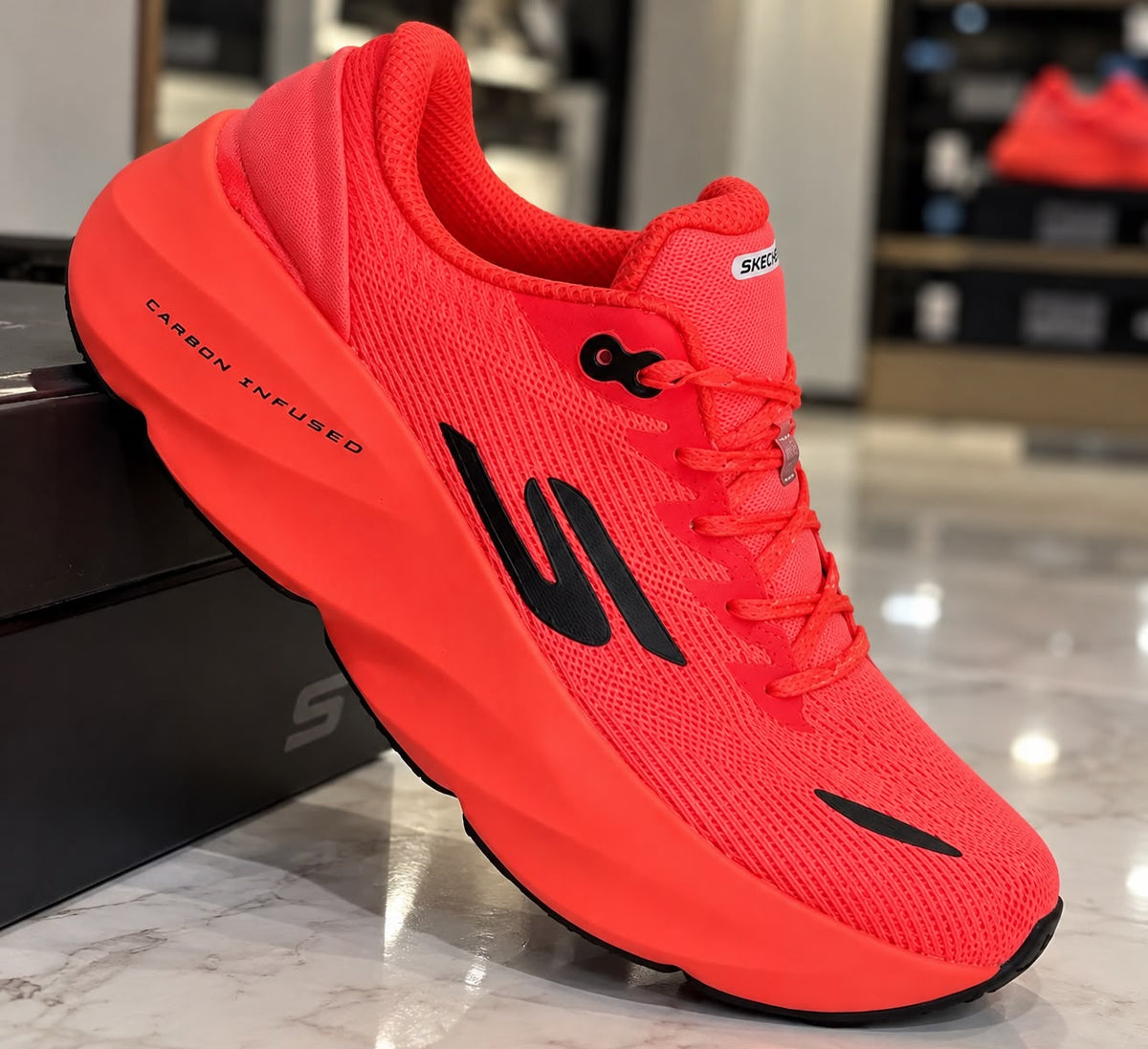 SKETCHERS SKX AERO BURST RED