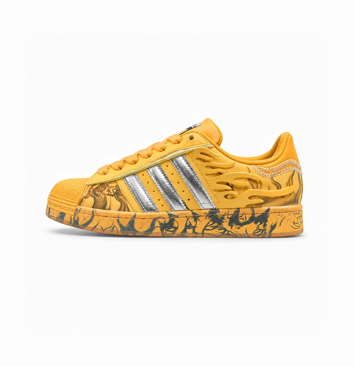 HELLSTAR  X ADIDAS SUPERSTAR HAZY ORANGE