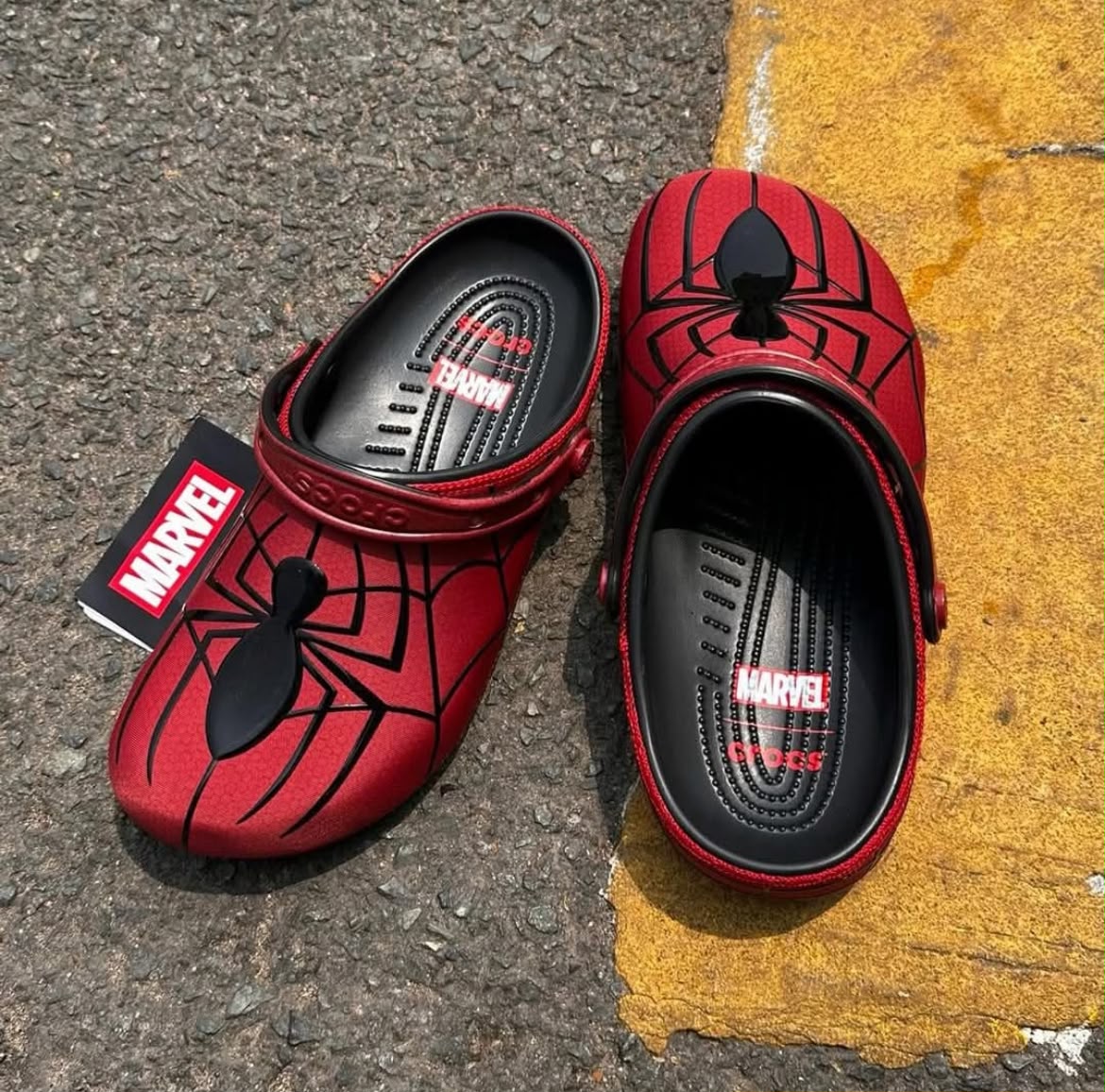 CROCS X MARVEL SPIDERMAN RED CLOG