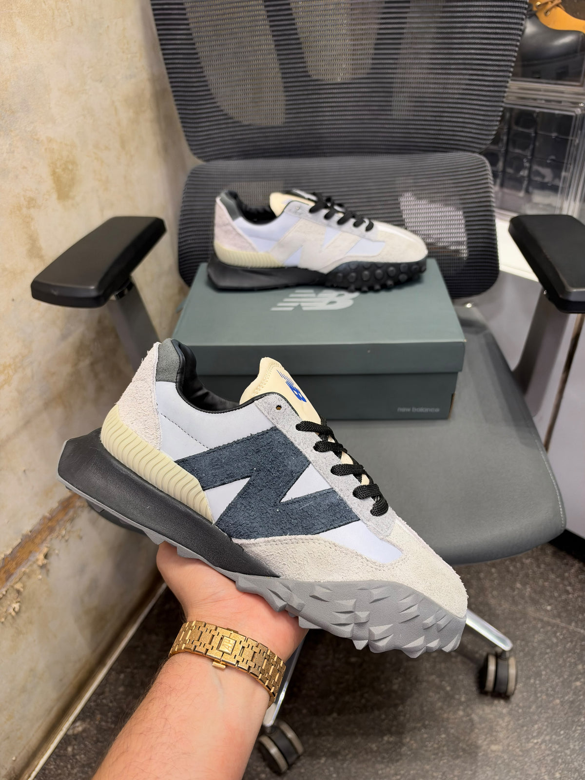 NEW BALANCE XC 72 CASTEROCK GREY BLACK