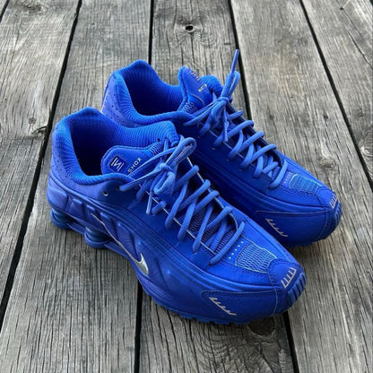 NIKE SHOX SILVER ROYAL BLUE