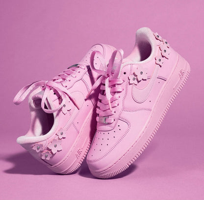 NIKE AIRFORCE 1 LOW FLORETTE PINK RISE