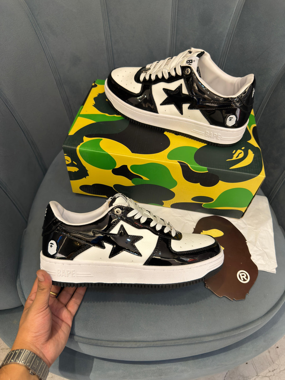 AIRFORCE 1 A BARHING APE BAPE