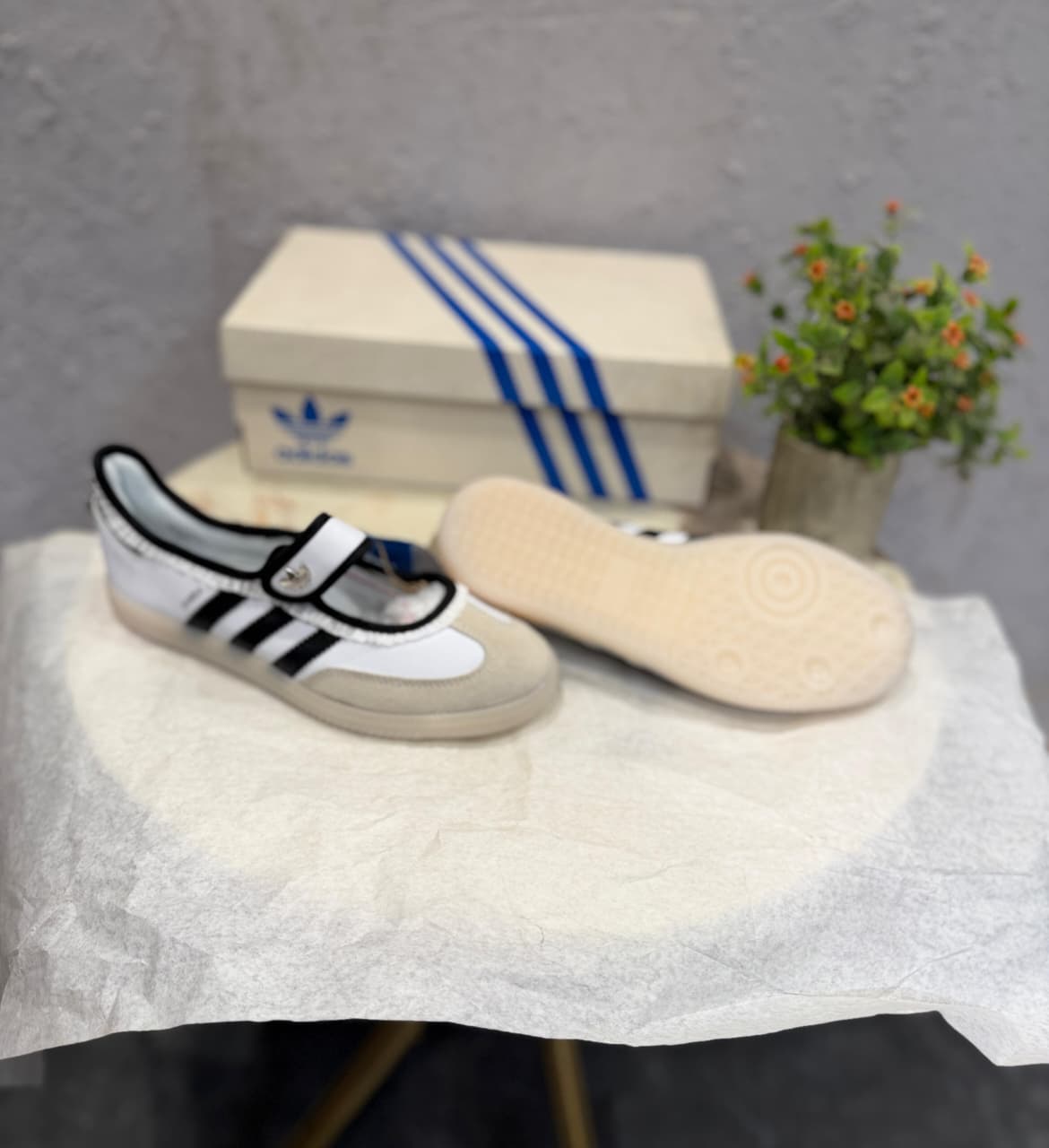 ADIDAS ORIGINALS ANFU MARRY JANE DELICATE RUFFLE PACK
