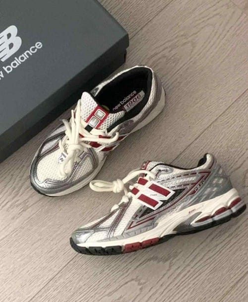 NEW BALANCE 1906R SILVER CLASSIC CRIMSON RED