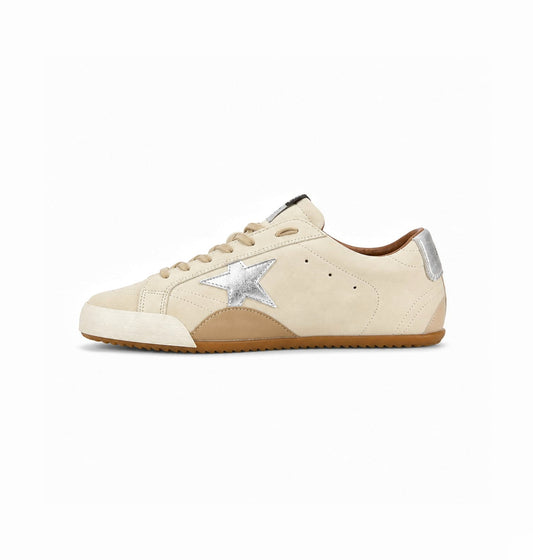 ADIDAS GOLDEN GOOSE TRUE STAR BEIGE SILVER