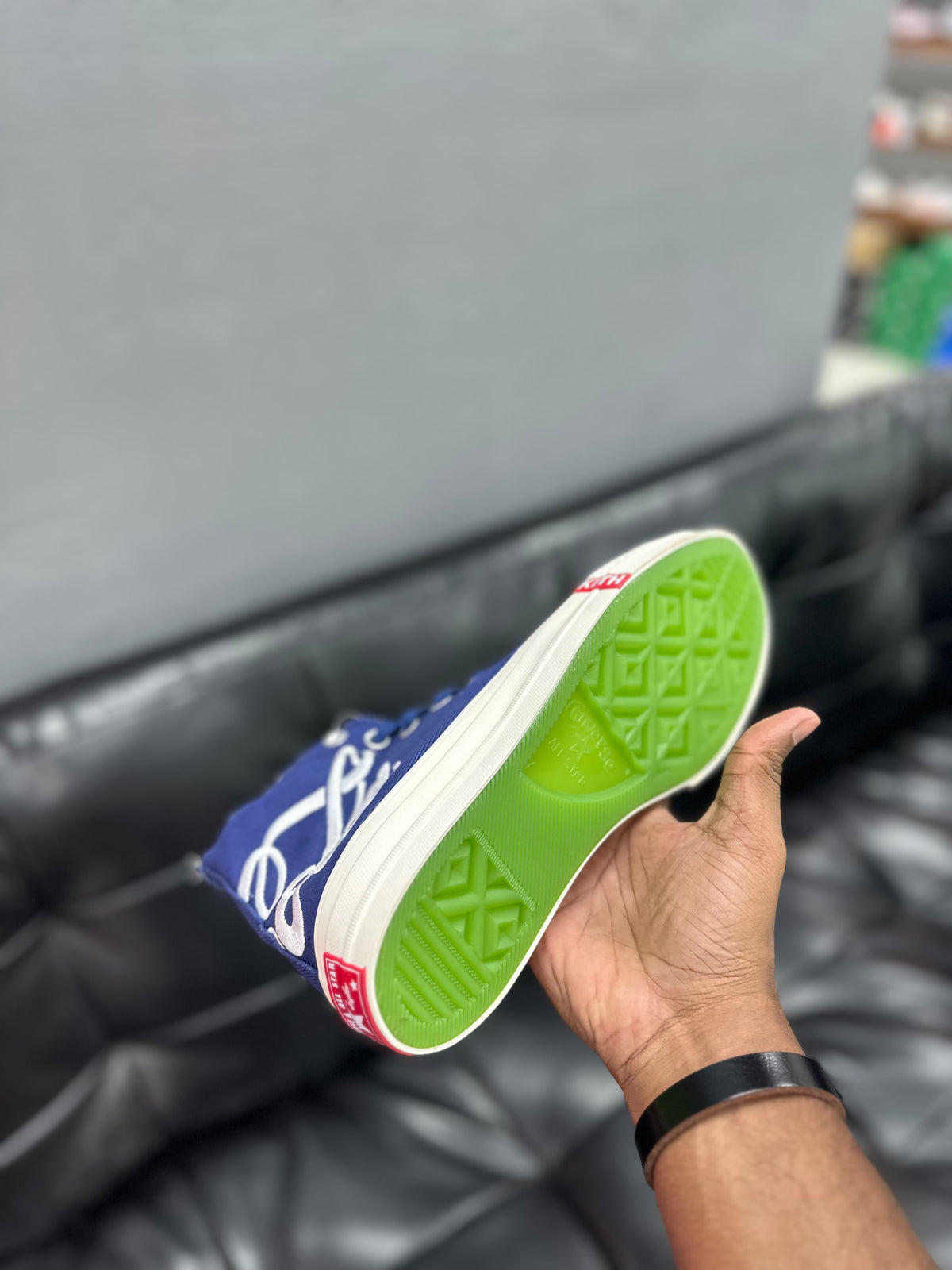 KITH X COCO-COLA X CONVERSE CHUCK 70 HI BLUE