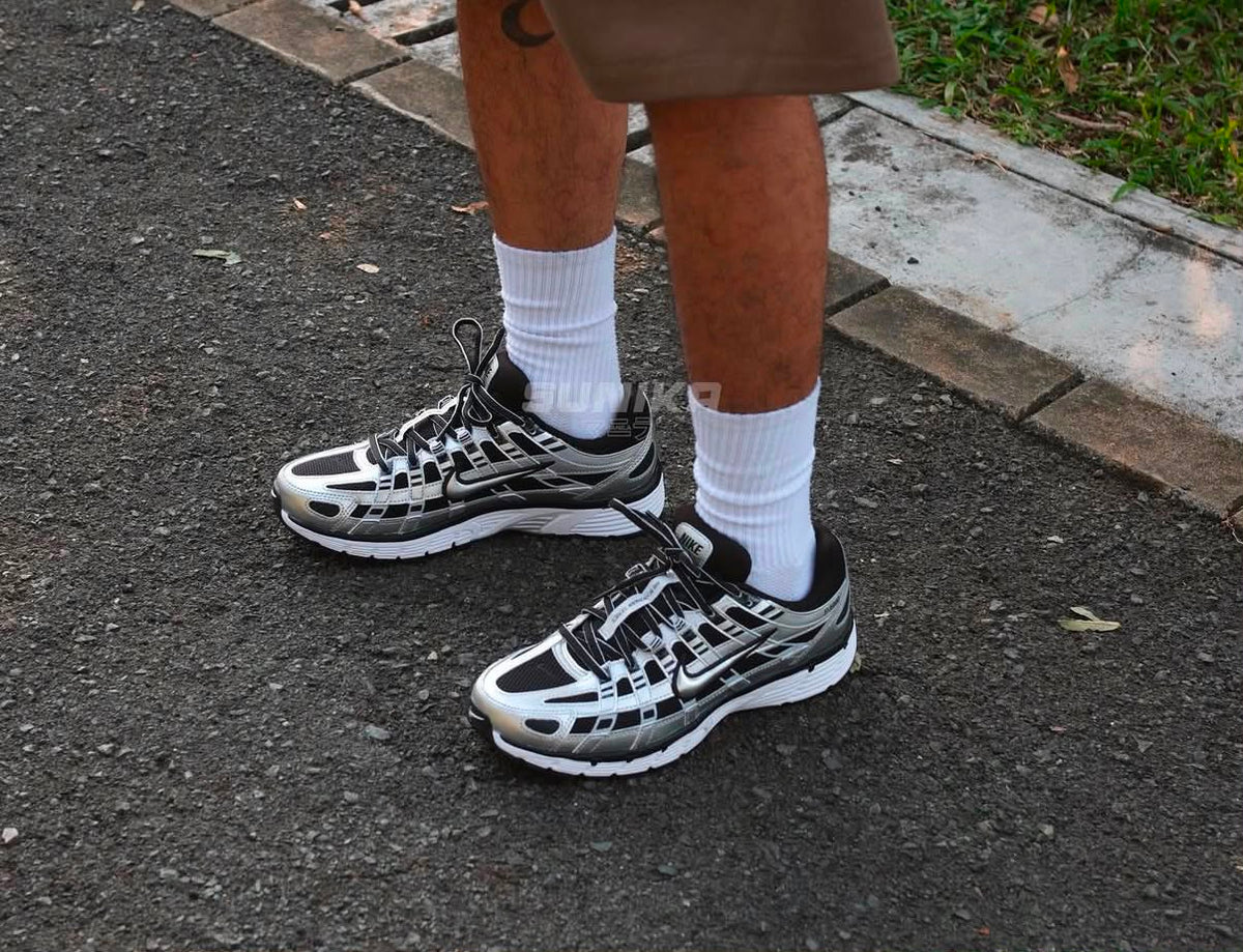 NIKE P 6000 TRAINER METALLIC BLACK
