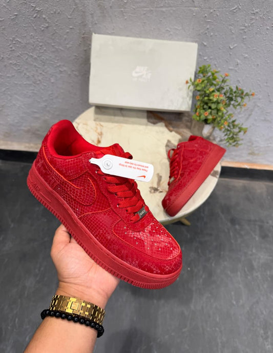 NIKE AIRFORCE ONE KOBE BRYANT RED