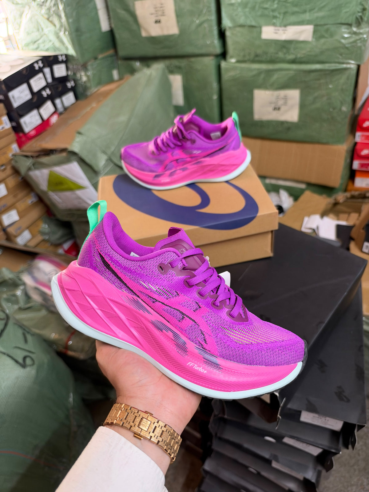ASICCS SUPERBLAST 2 BOLD MAGENTA PINK