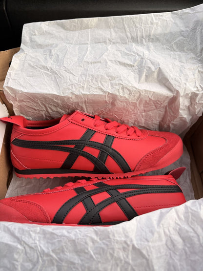 ONITSUKA TIGER MEXICO 66 RED BLACK