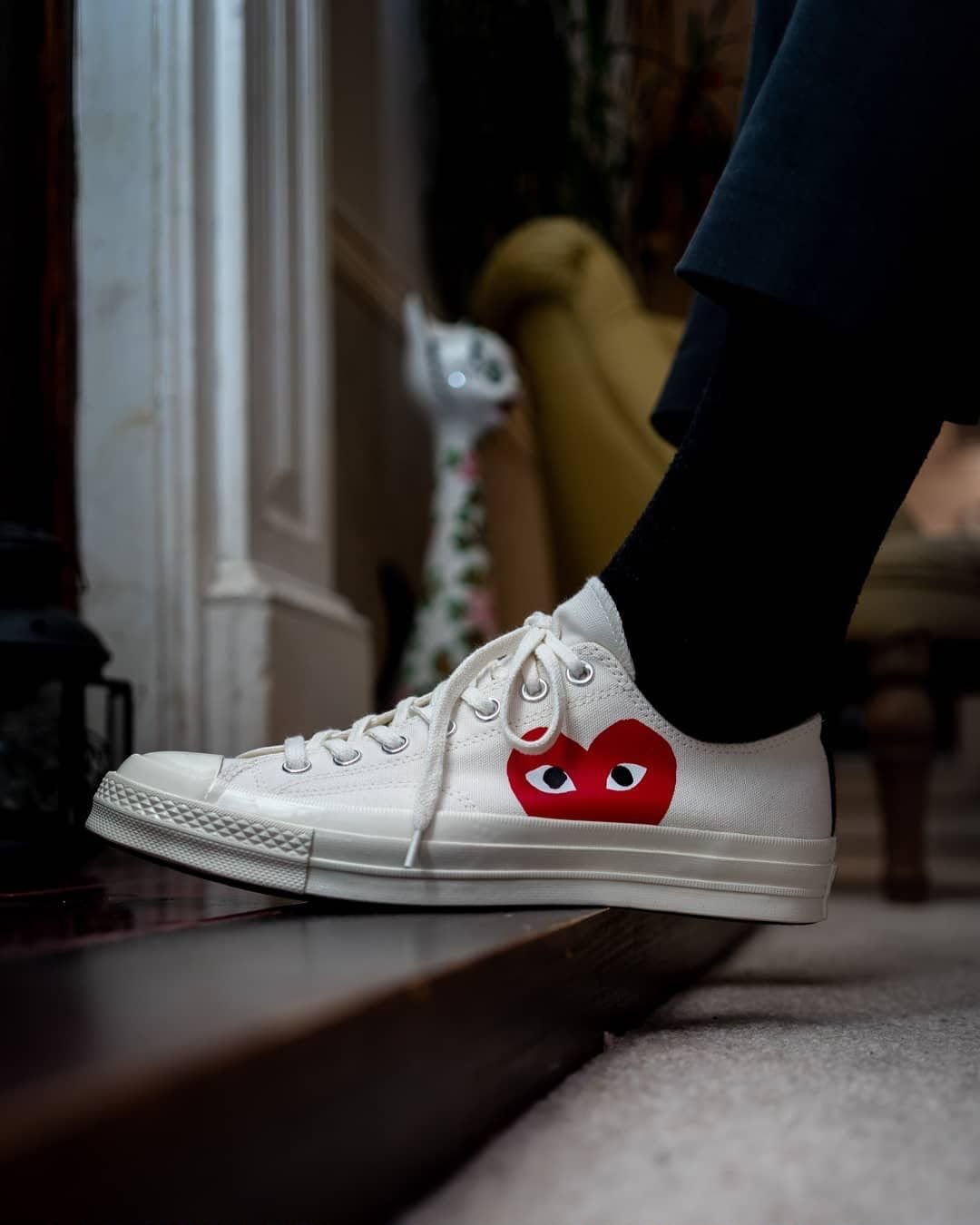 CONVERSE CHUCK PLAYCOMME LOW WHITE