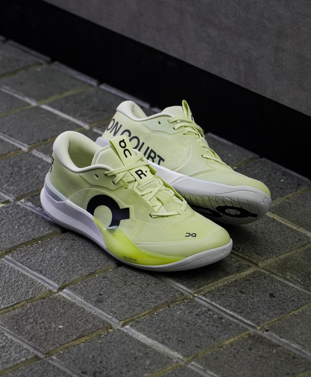 ON RUNNING THE ROGER PRO 3 LINEN LIME