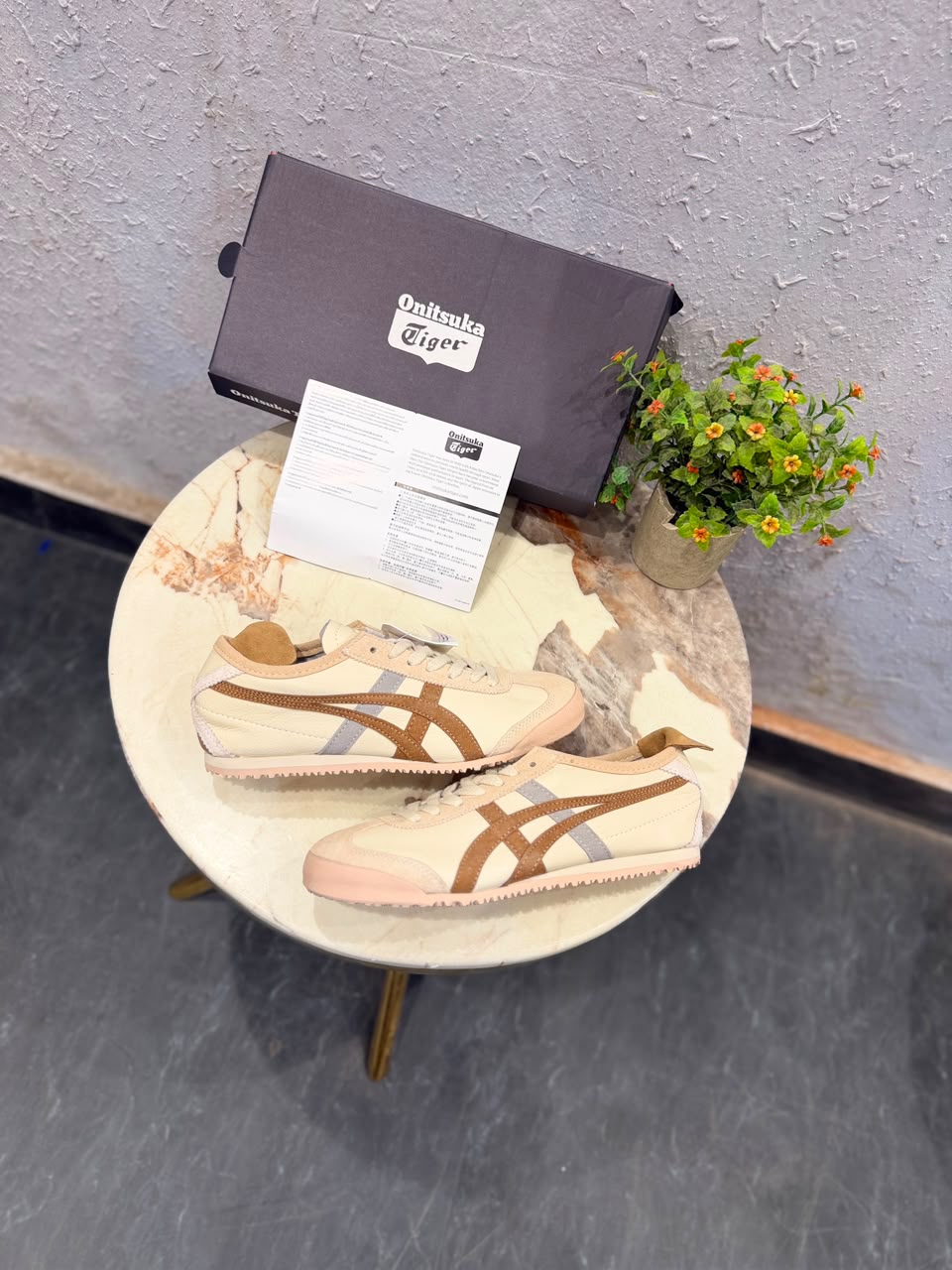 ONITSUKA TIGER  SNEAKERS BROWN BEIGE