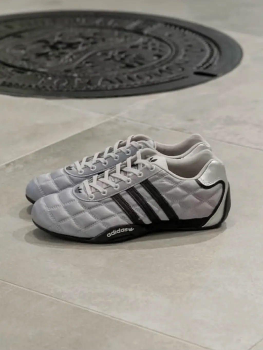 ADIDAS ORIGINALS  SUPERSTAR ADIRACES LOW SILVER