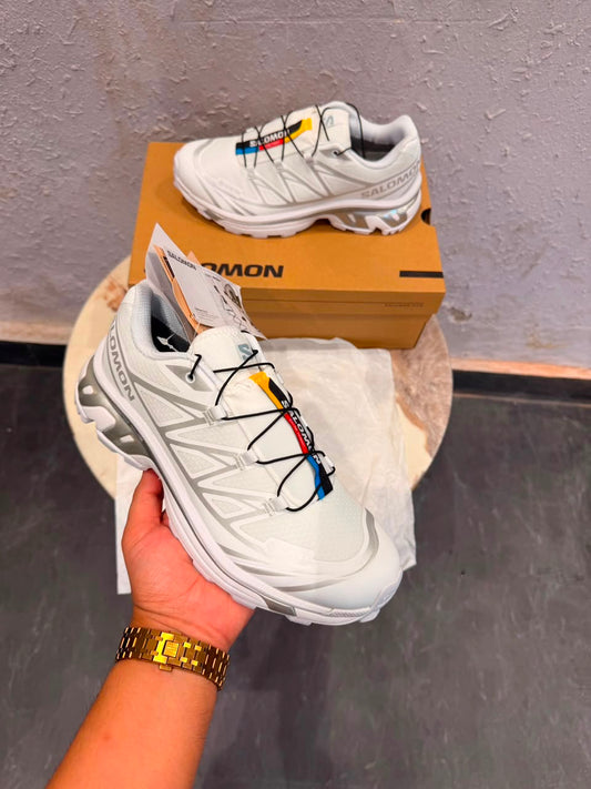SALOMAN XT-6 LAB WHITE SILVER