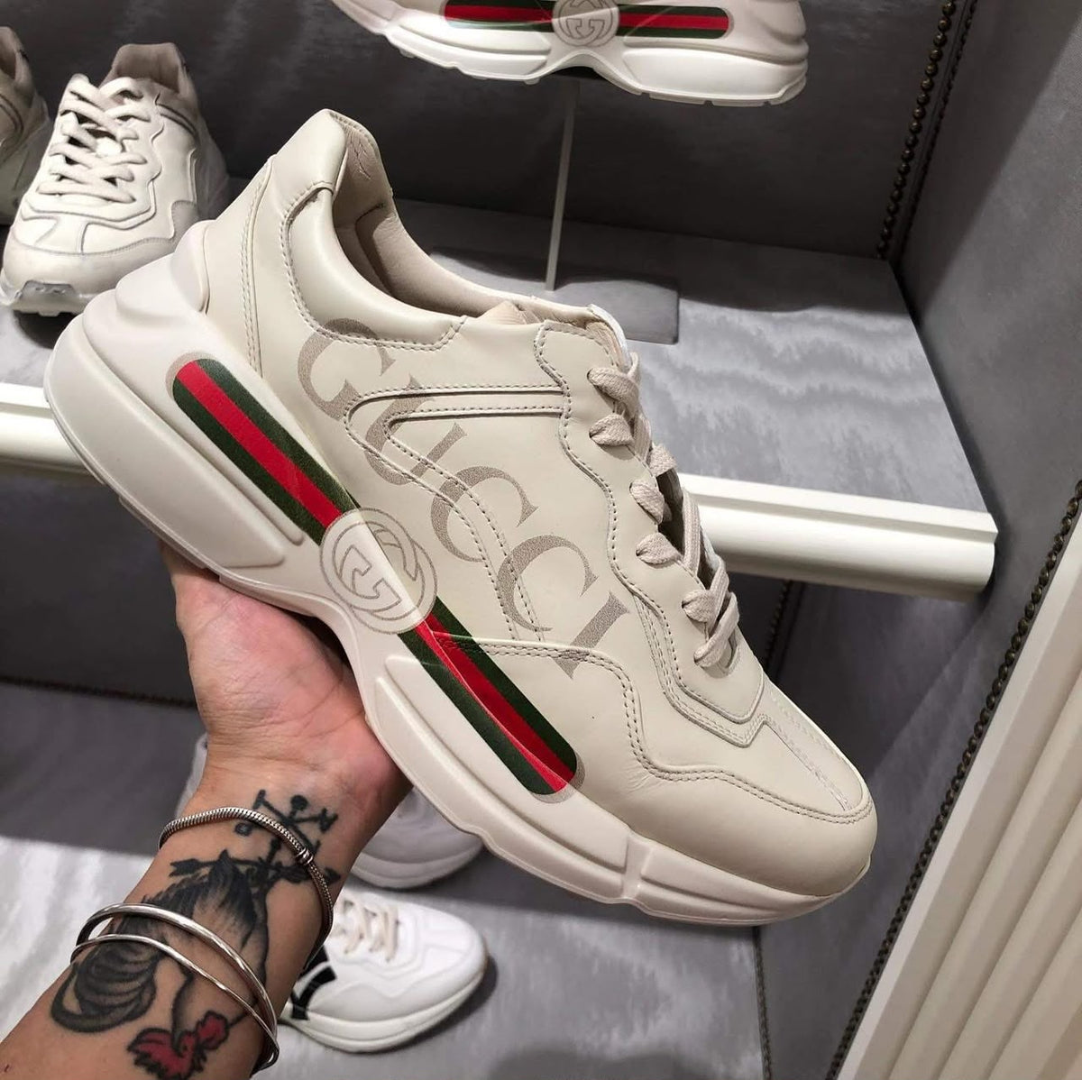 GUCCI RHYTON VINTAGE LOGO