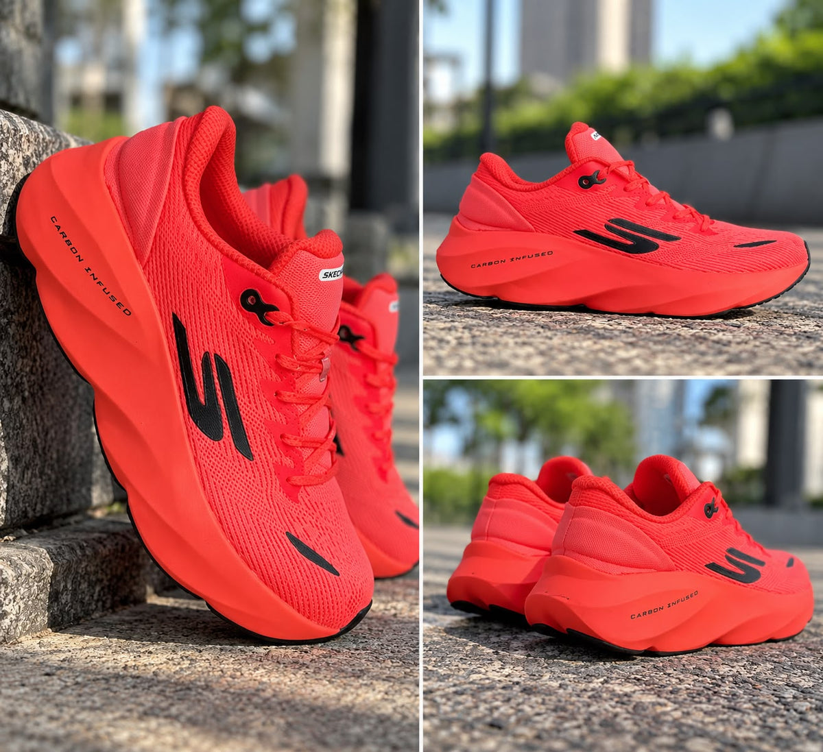 SKETCHERS SKX AERO BURST RED