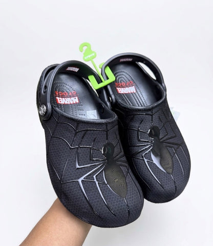 CROCS X  SPIDERMAN BLACK CLOG