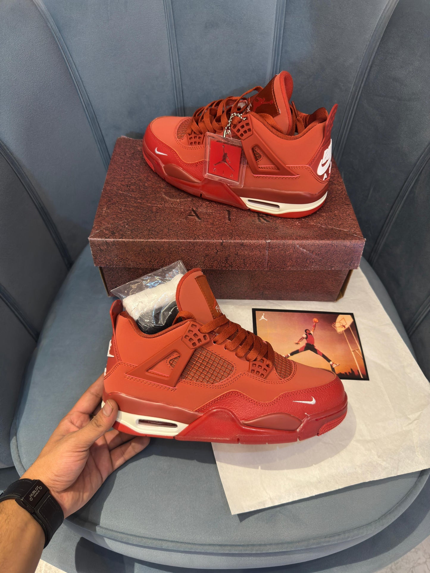 AIR JORDAN RETRO 4 NIGEL SYLVESTER