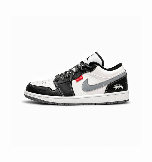 AIR JORDAN RETRO 1 X STUSSY BLACK GREY
