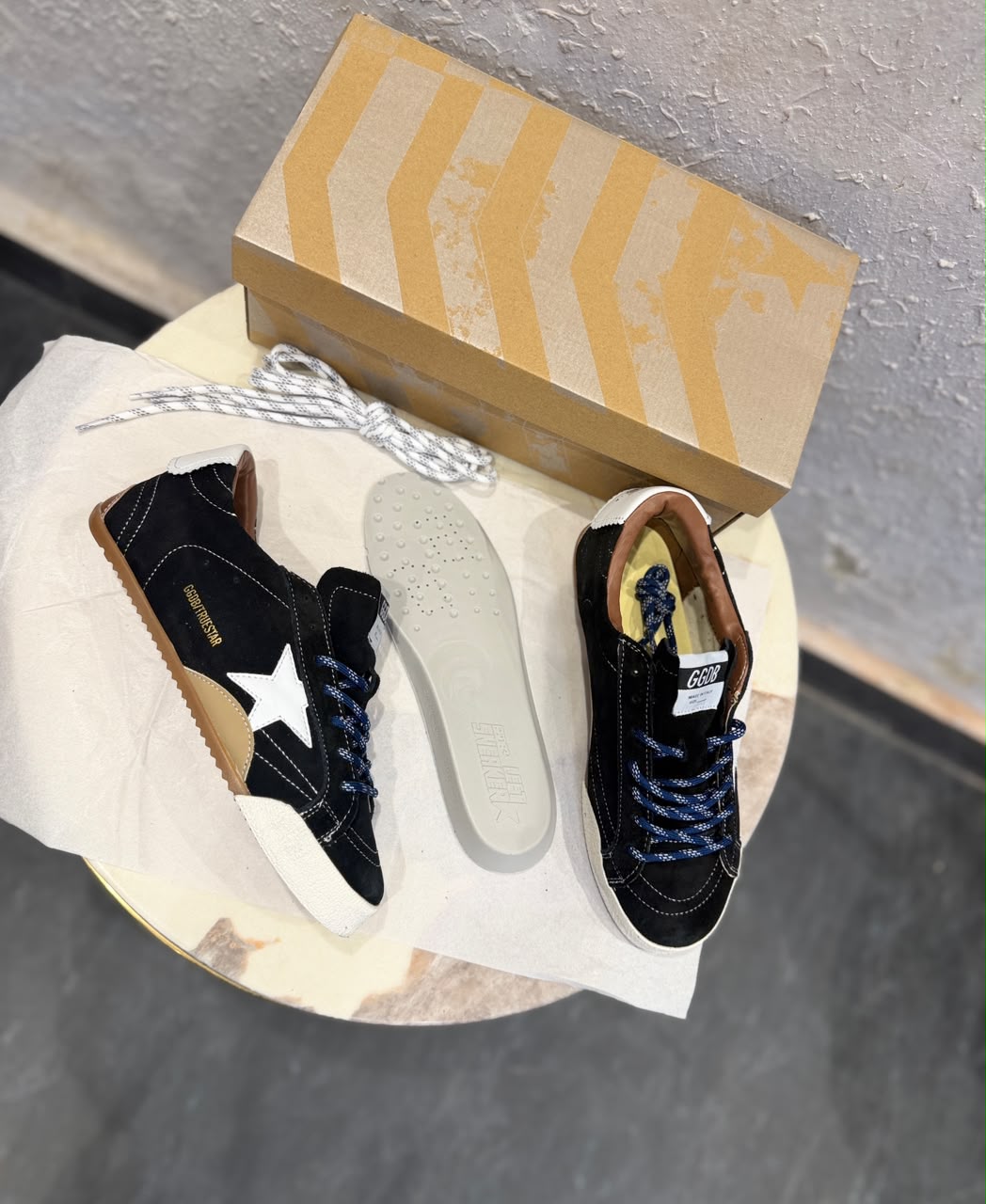 ADIDAS GOLDEN GOOSE TRUE STAR  BLACK