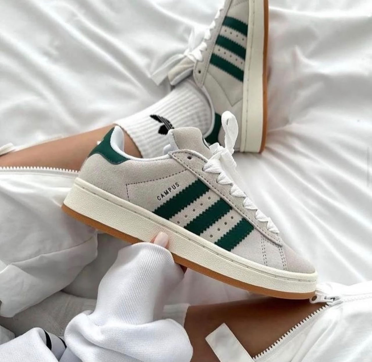 ADIDAS CAMPUS 00s BEIGE GREY GREEN