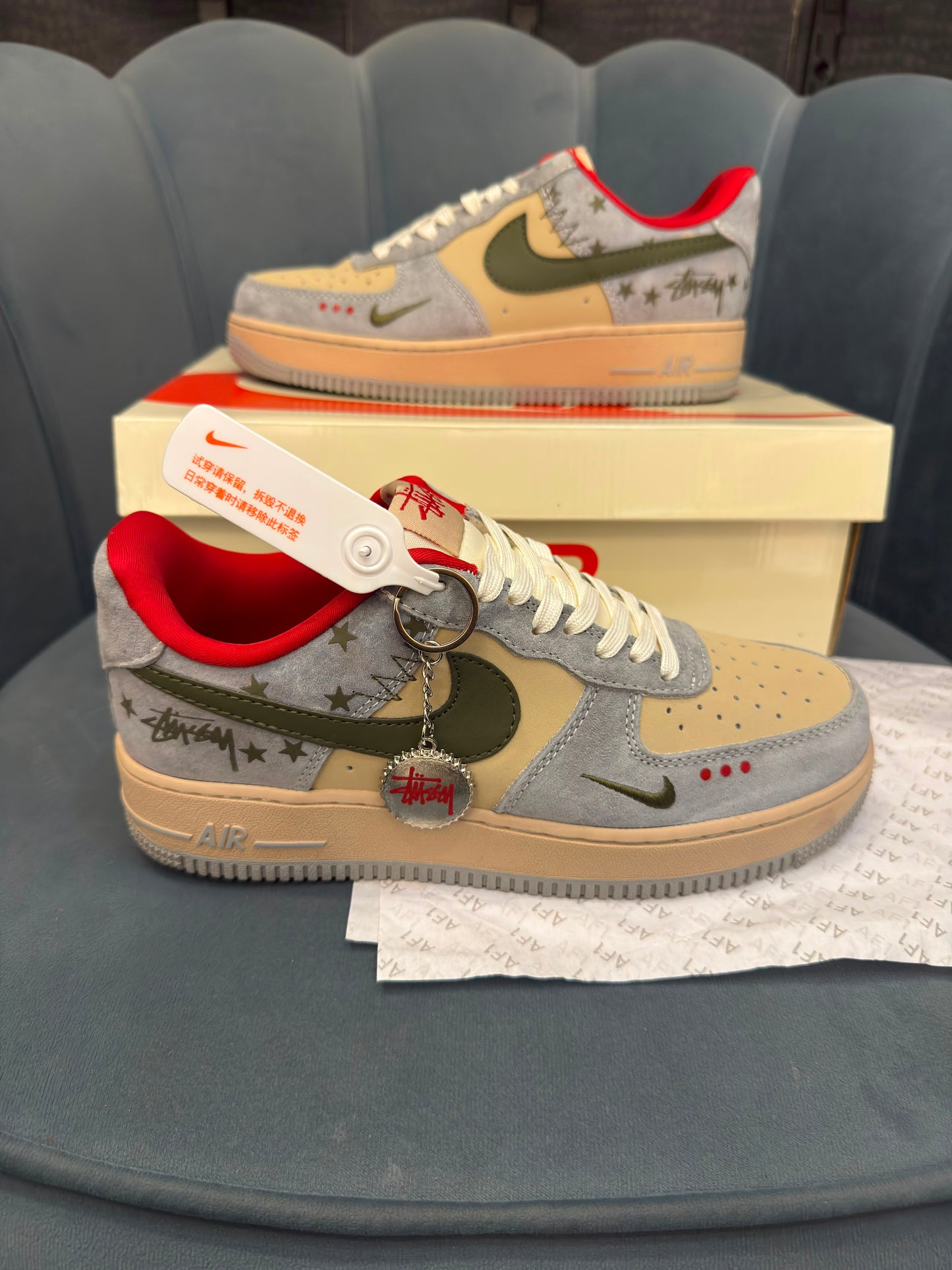 NIKE AIRFORCE ONE STUSSY 2026