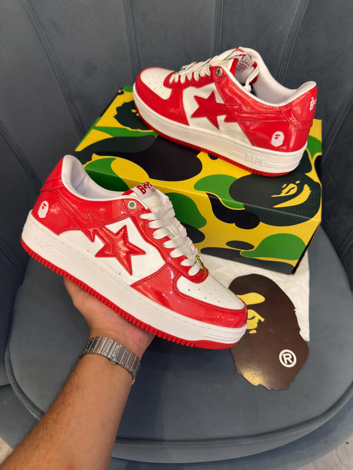 AIRFORCE 1 A BARHING APE BAPE