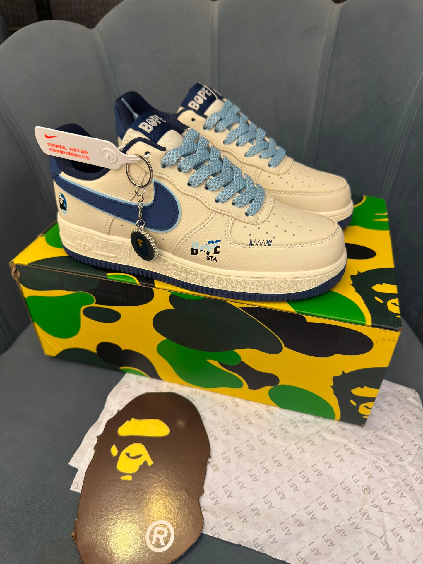 NIKE AIRFORCE X BAPE STA 2026