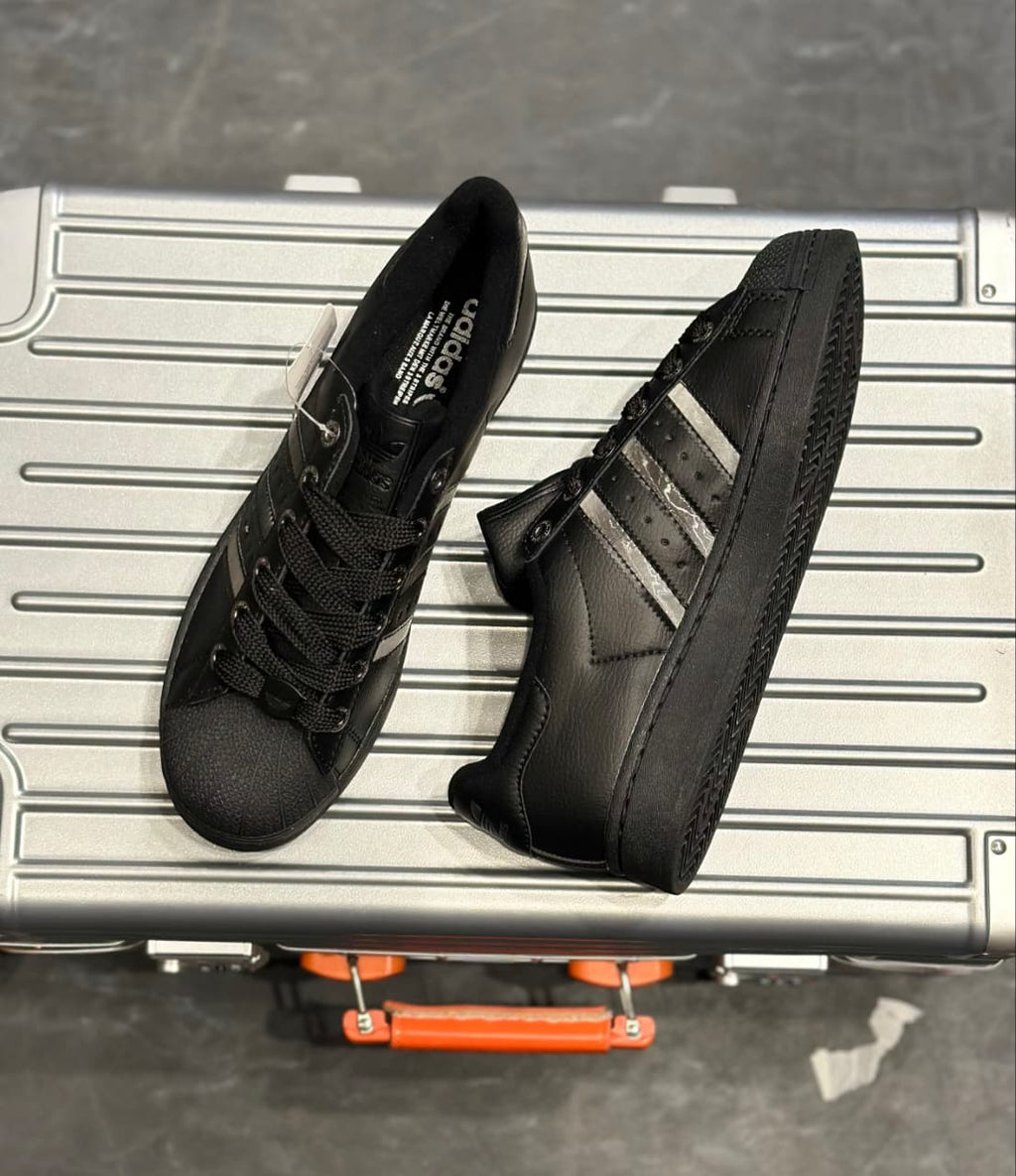 ADIDAS ORGINALS SUPERSTAR 2ND BLACK SILVER