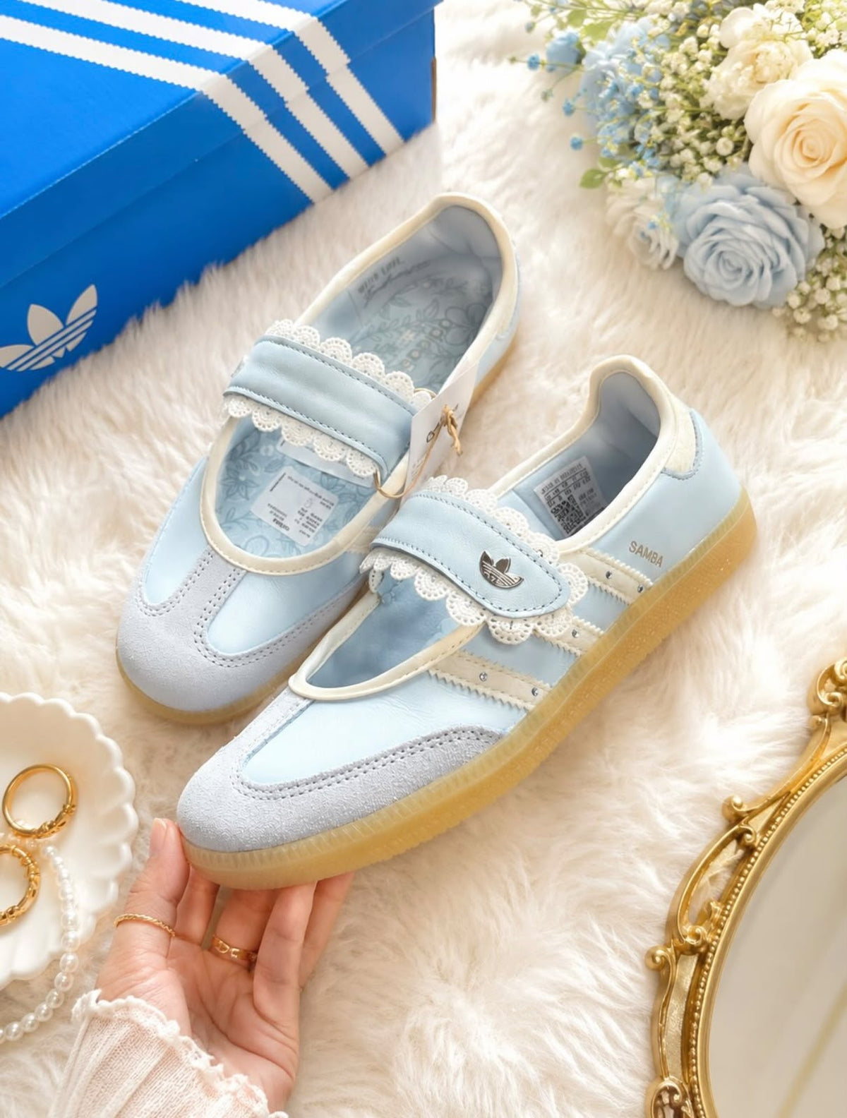 ADIDAS SAMBA JANE SUMMER GLOW CRYSTAL SKY