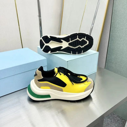 PRADA YELLOW BLACK MADE IN ITALY SNEAKERS