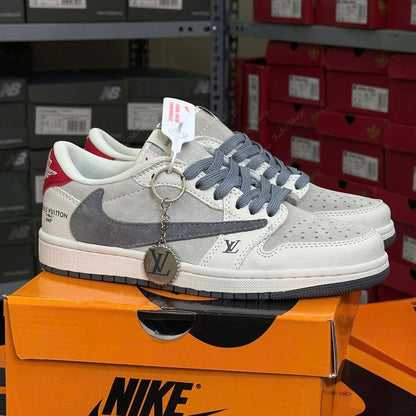 LOUIS VUITTON X NIKE TRAVIS SCOTT BEIGE GREY