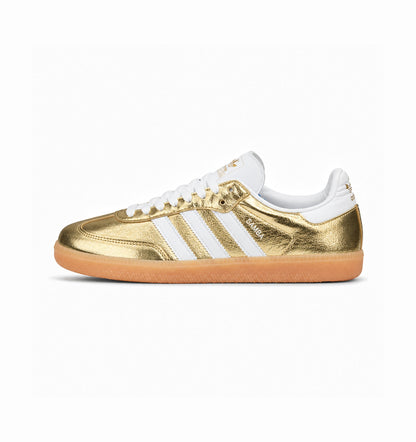 ADIDAS ORIGINALS SAMBA GOLDEN WHITE
