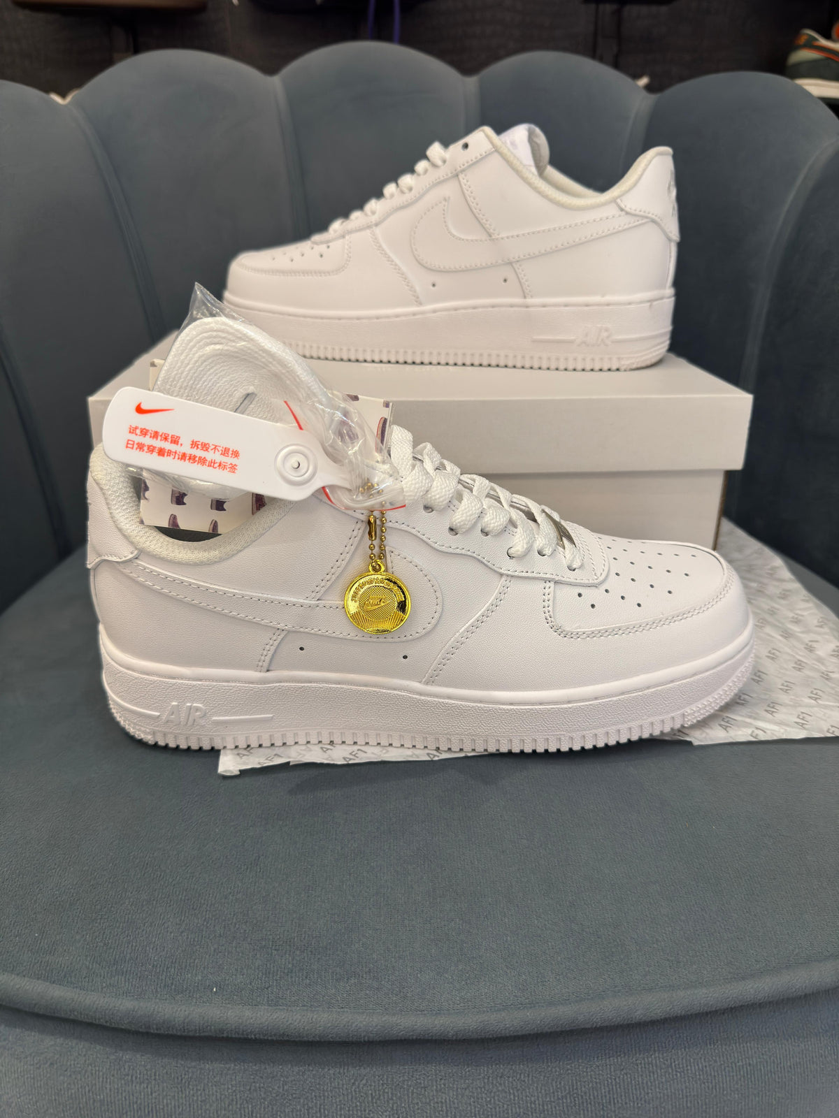 NIKE AIRFORCE WHITE 10@ QUALITY