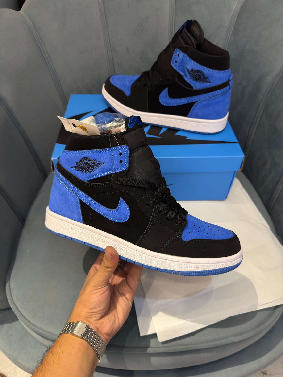 AIR JORDAN RETRO 1 HIGH ROYAL REIMAGINED