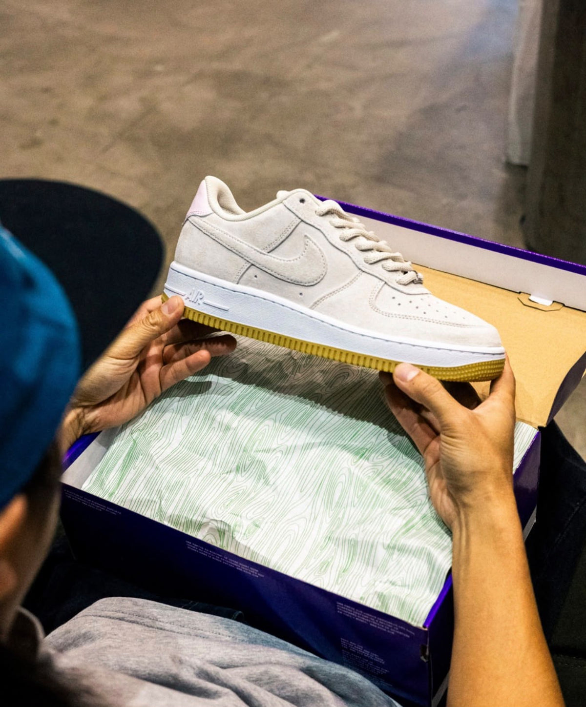 NIKE AIRFORCE 1 LOW SBLIGHT OREWOOD BROWN PINK