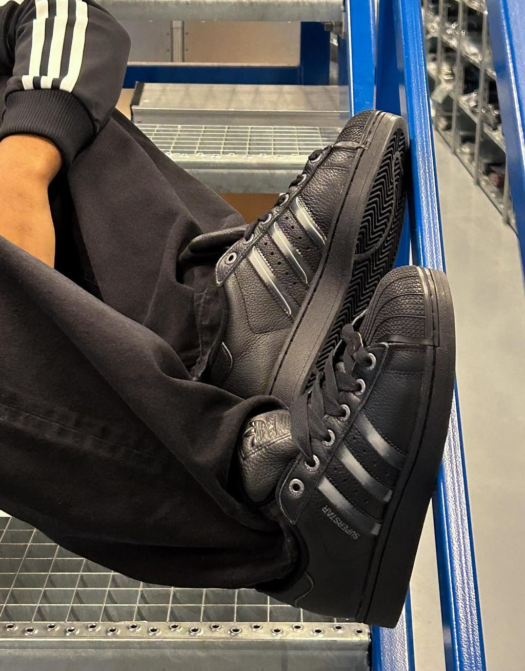 ADIDAS ORGINALS SUPERSTAR 2ND BLACK SILVER