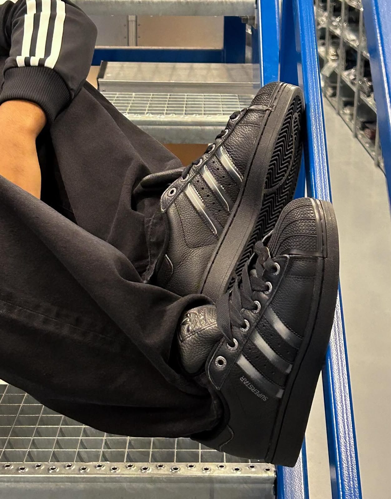 ADIDAS ORGINALS SUPERSTAR 2ND BLACK SILVER