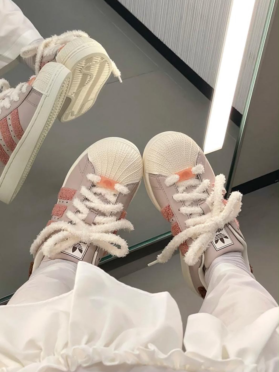 ADIDAS SUPERSTAR II W WONDER TAUPE