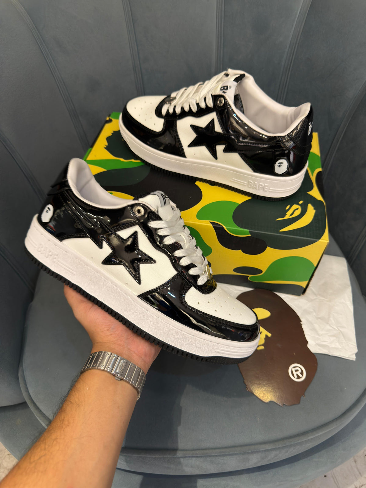 AIRFORCE 1 A BARHING APE BAPE