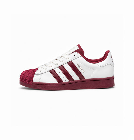 ADIDAS ORIGINALS SUPERSTAR WINE WHITE CHERRY