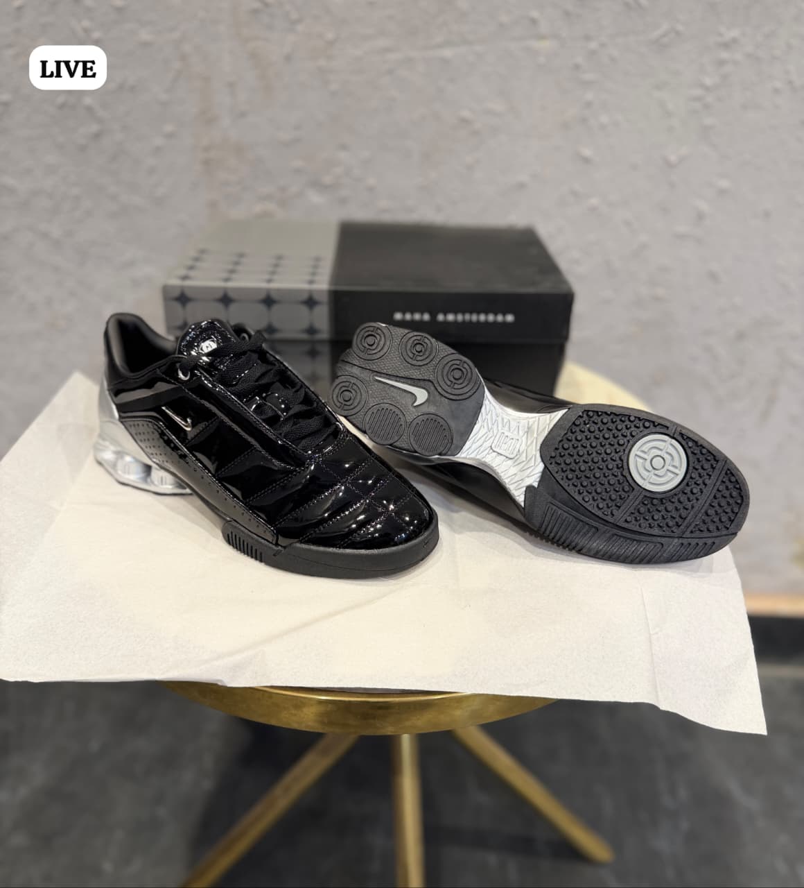 NIKE TOTAL 90  BLACK  SILVER AMSTERDAM