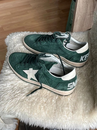 ADIDAS GOLDEN GOOSE BALL STAR GREEN SPEAKERS
