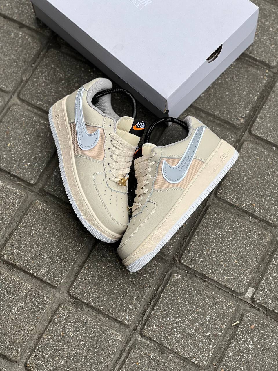 NIKE AIRFORCE 1 LOW SAND DRIFT BEIGE CREAM