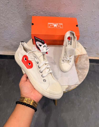 CONVERSE CHUCK PLAYCOMME LOW WHITE